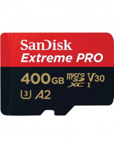 Ext PRO microSDXC 400GB+SD...