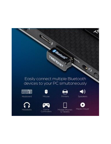 Adaptador Bluetooth Trendnet TBW-110UB Adaptador Bluetooth Trendnet TBW-110UB