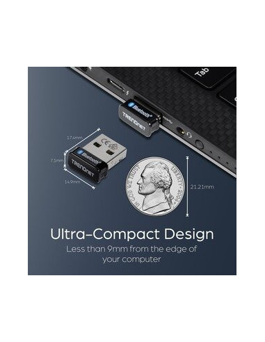 Adaptador Bluetooth Trendnet TBW-110UB Adaptador Bluetooth Trendnet TBW-110UB