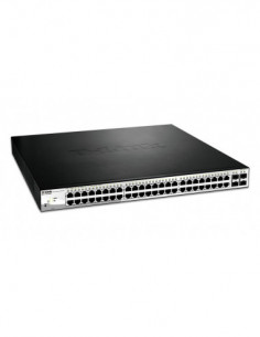 D-link 52-Port Gigabit PoE+...